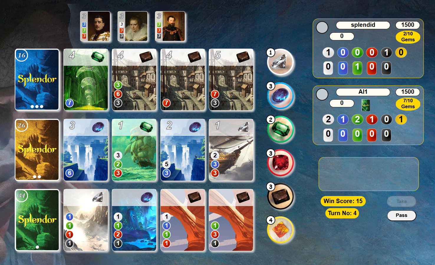 Splendid Board Game